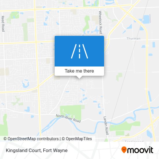 Kingsland Court map