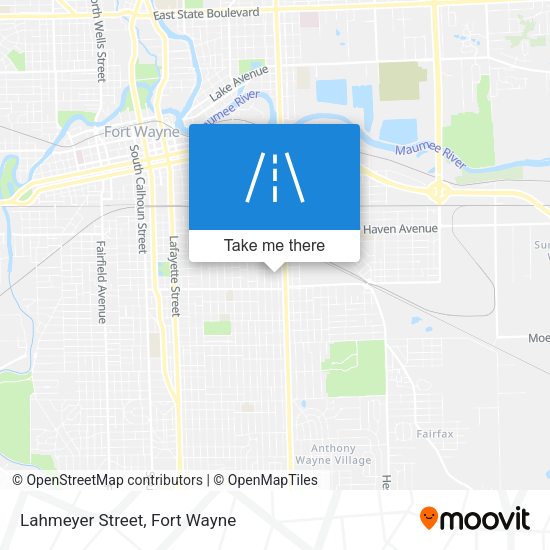 Mapa de Lahmeyer Street