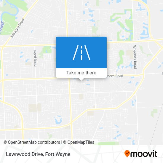 Mapa de Lawnwood Drive