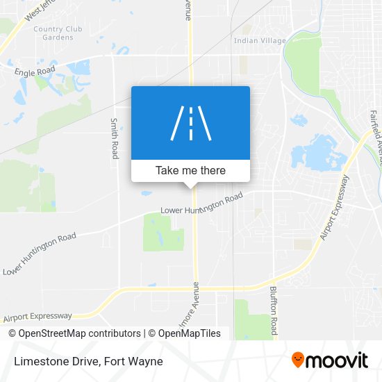 Mapa de Limestone Drive