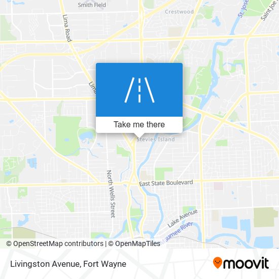 Mapa de Livingston Avenue