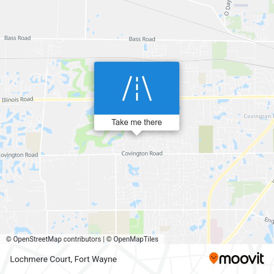 Mapa de Lochmere Court