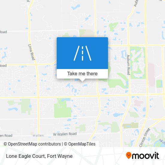 Mapa de Lone Eagle Court