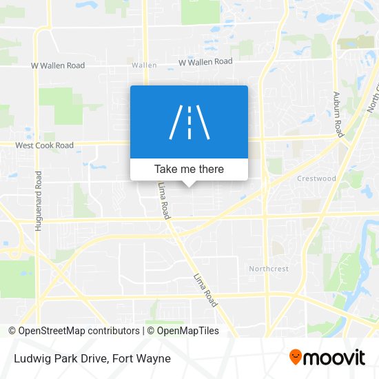 Mapa de Ludwig Park Drive