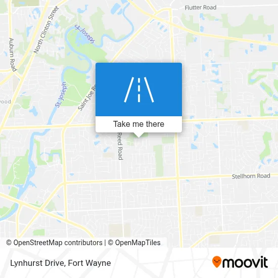 Lynhurst Drive map