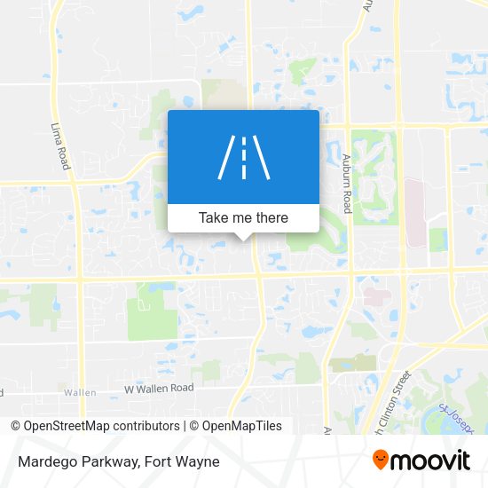 Mapa de Mardego Parkway
