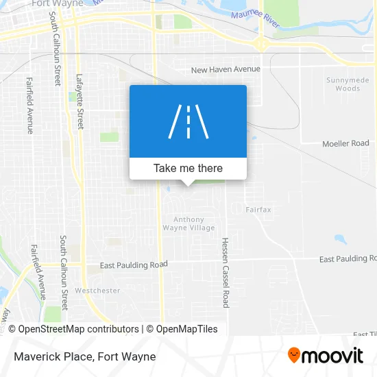 Maverick Place map