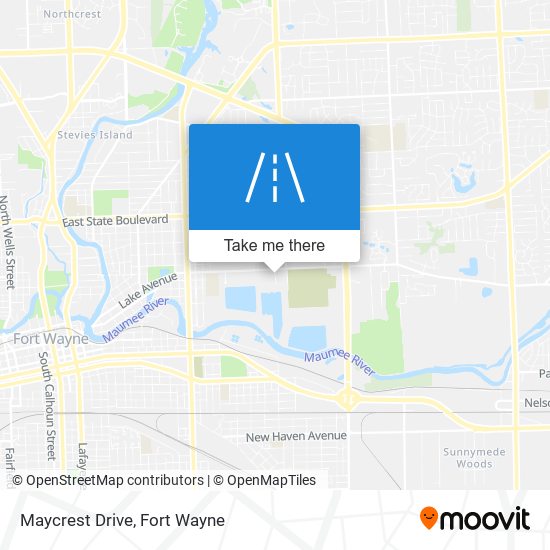 Maycrest Drive map