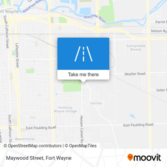 Mapa de Maywood Street