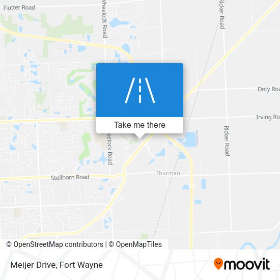 Meijer Drive map