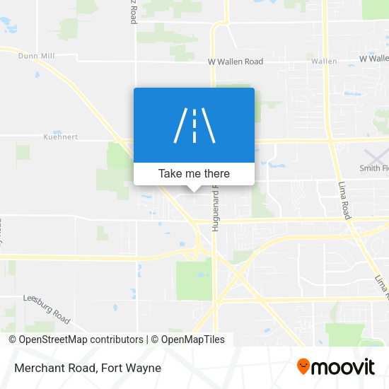Mapa de Merchant Road