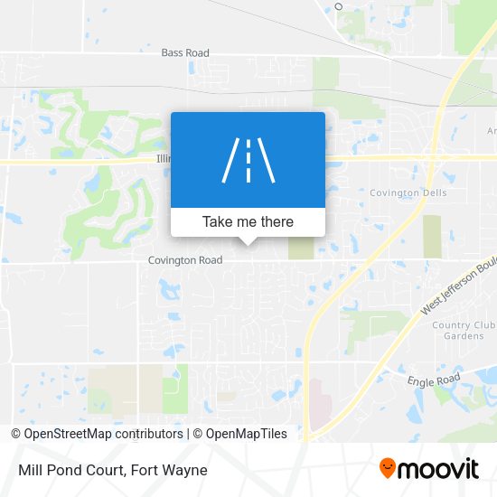 Mapa de Mill Pond Court