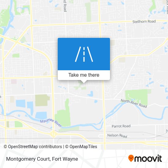 Mapa de Montgomery Court