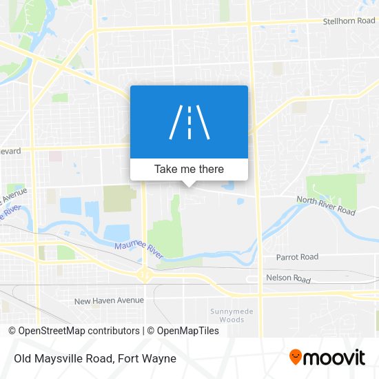 Mapa de Old Maysville Road