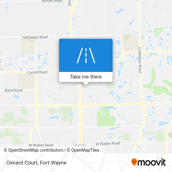Oxnard Court map