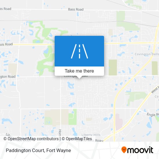 Paddington Court map