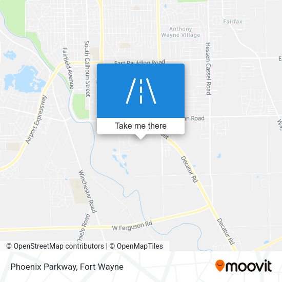 Phoenix Parkway map