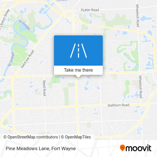 Mapa de Pine Meadows Lane