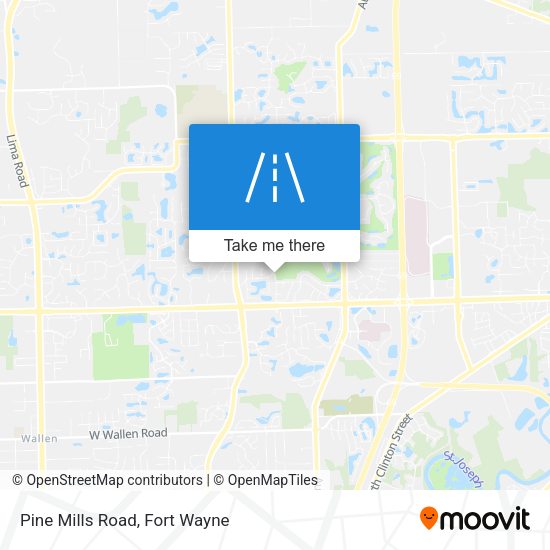 Mapa de Pine Mills Road