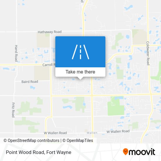 Mapa de Point Wood Road