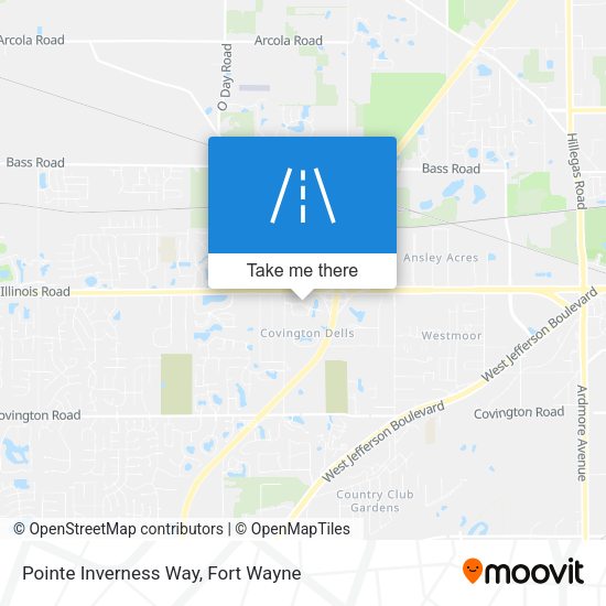 Pointe Inverness Way map