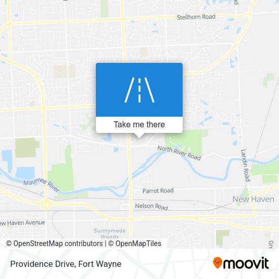 Mapa de Providence Drive