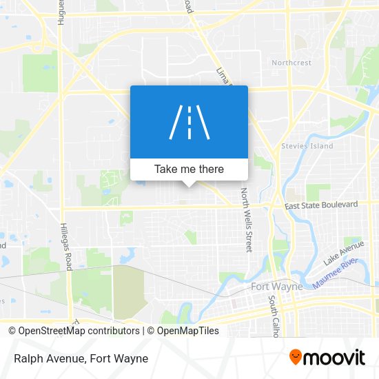 Mapa de Ralph Avenue