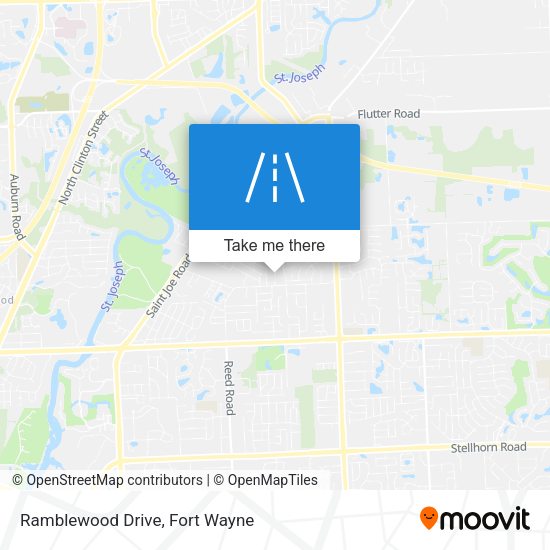 Ramblewood Drive map