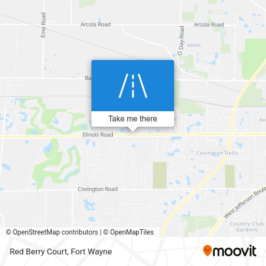 Mapa de Red Berry Court