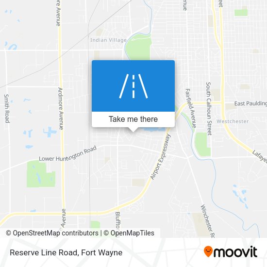 Reserve Line Road map