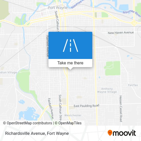 Mapa de Richardsville Avenue