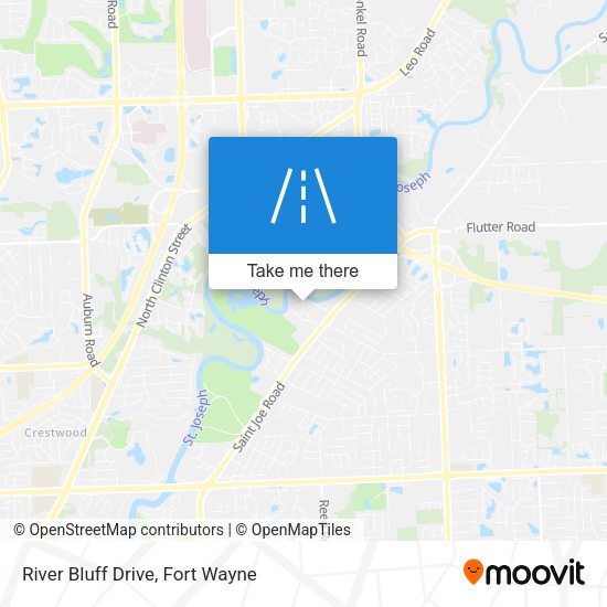 River Bluff Drive map