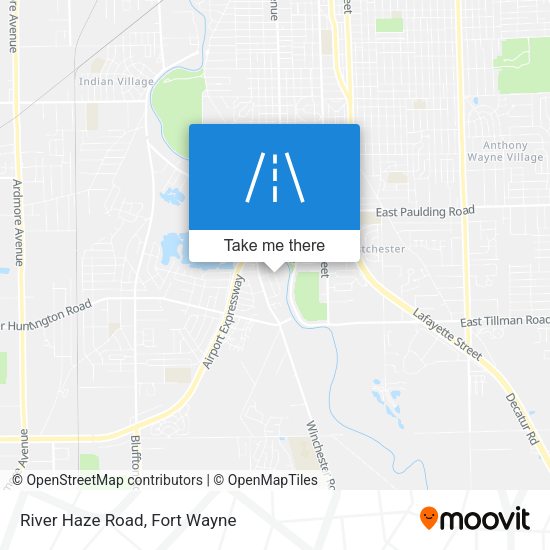Mapa de River Haze Road