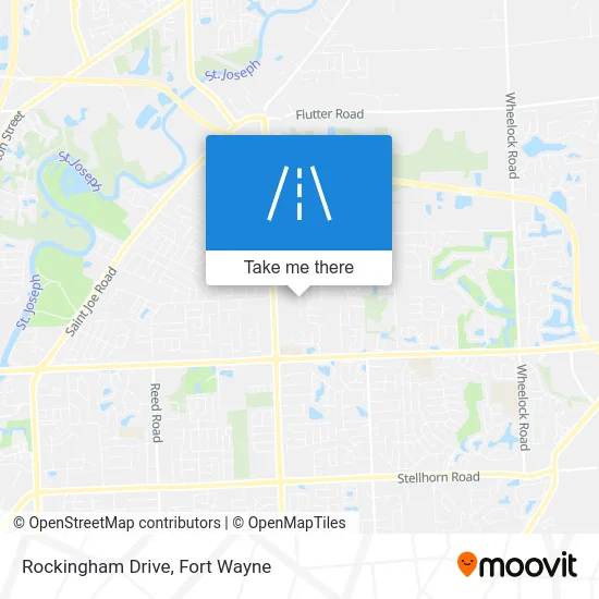 Rockingham Drive map