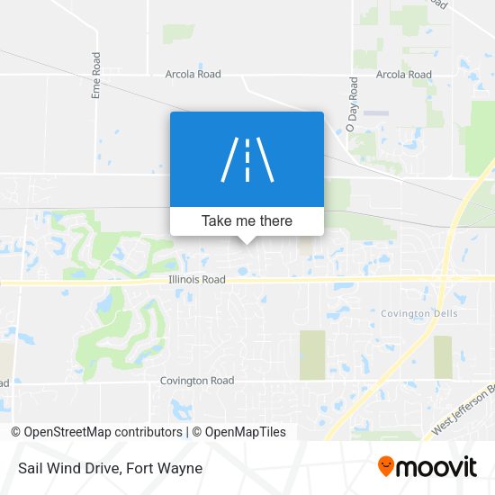 Mapa de Sail Wind Drive