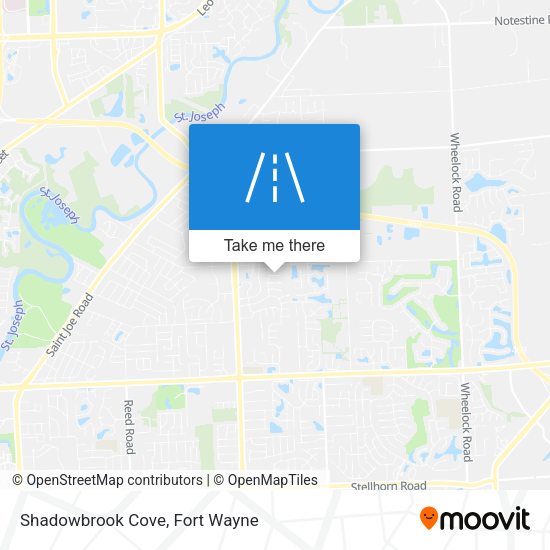Shadowbrook Cove map