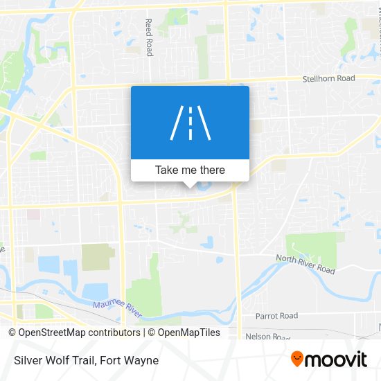 Silver Wolf Trail map