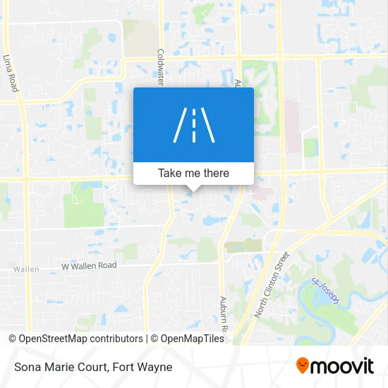 Sona Marie Court map