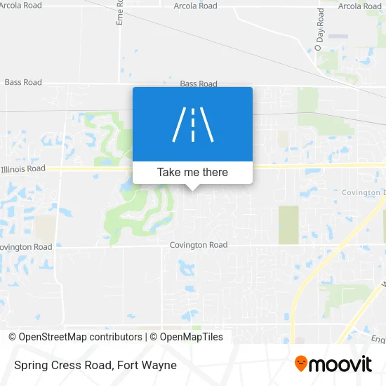 Spring Cress Road map