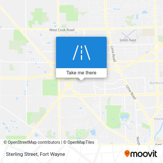 Mapa de Sterling Street