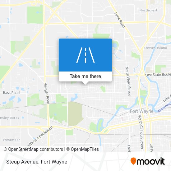 Mapa de Steup Avenue