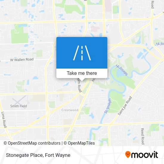 Stonegate Place map
