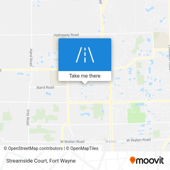 Streamside Court map