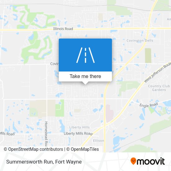 Mapa de Summersworth Run