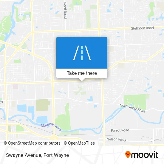 Swayne Avenue map