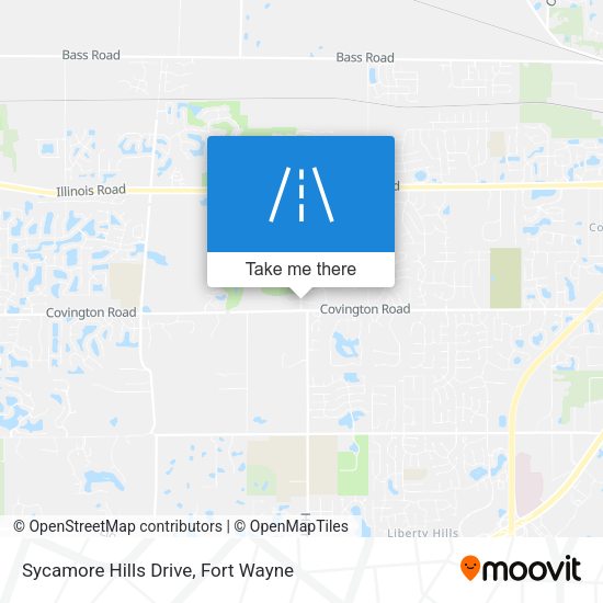 Mapa de Sycamore Hills Drive