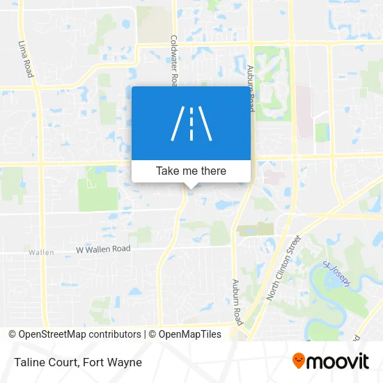 Taline Court map