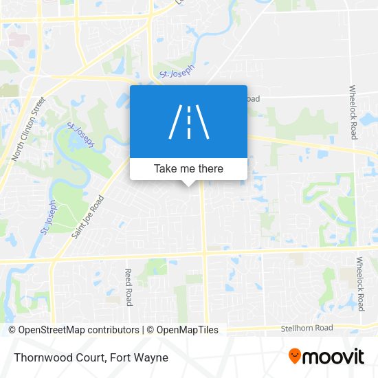 Thornwood Court map