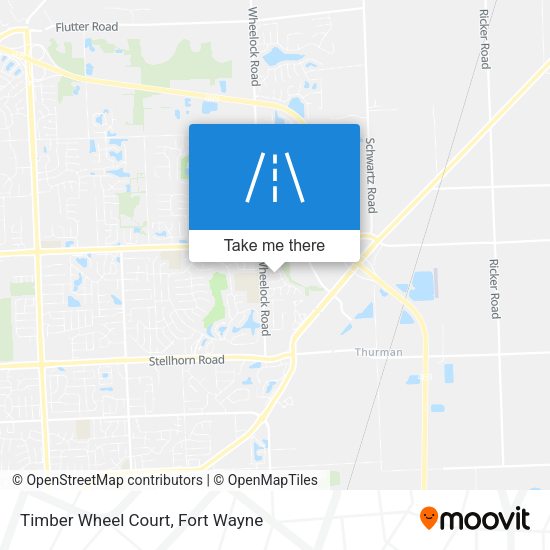 Timber Wheel Court map