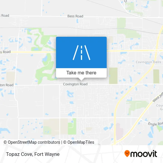Topaz Cove map